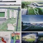 Projekt nowego stadionu w Olsztynie.