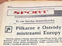 "Z archiwum X": Piłkarze z Ostródy mistrzami Europy