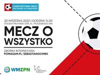 Charytatywny mecz w Olsztynie dla piłkarza Pojezierza Prostki