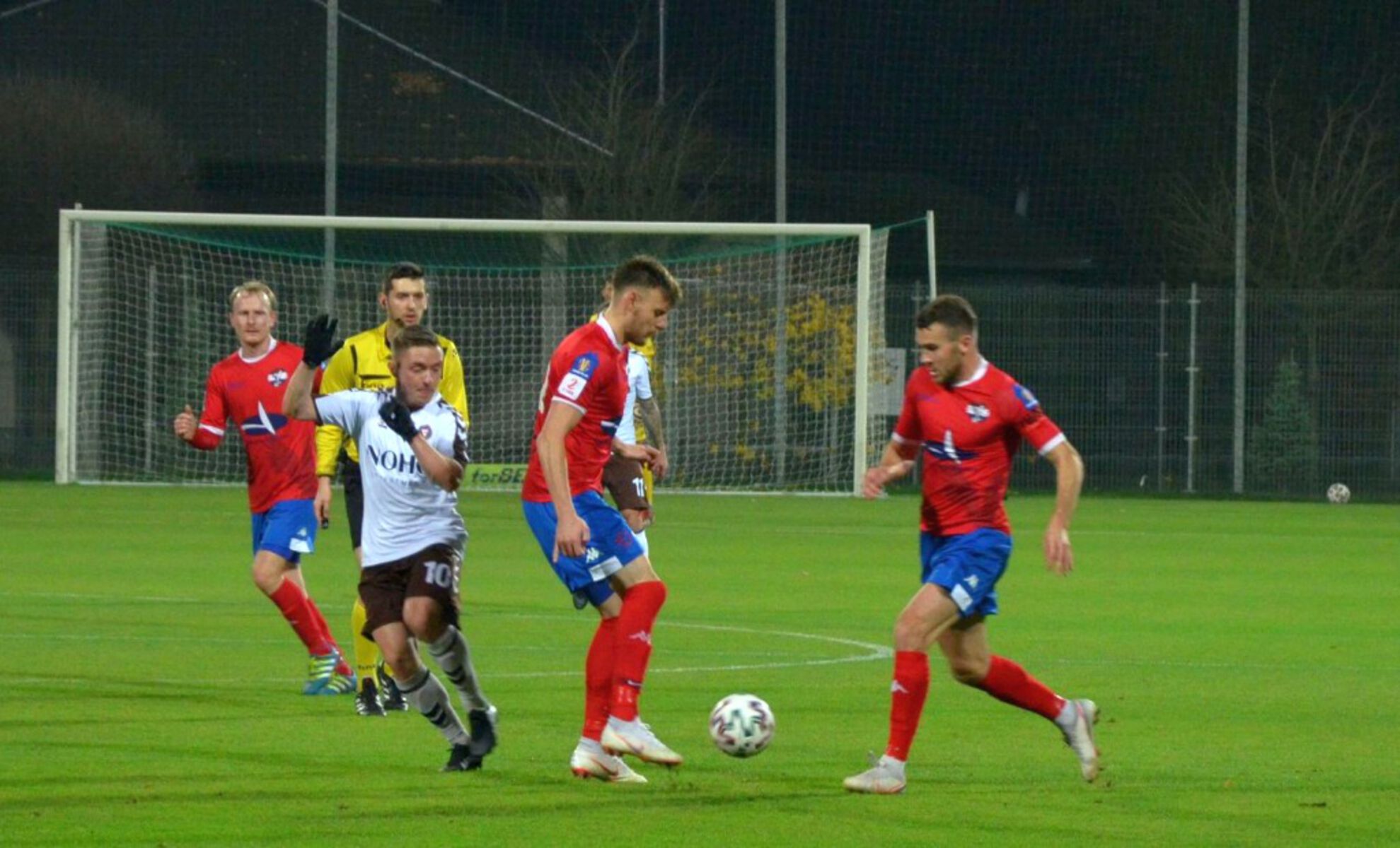 Sokół Ostróda zremisował 1:1 z Garbarnią Kraków. Fot. s28