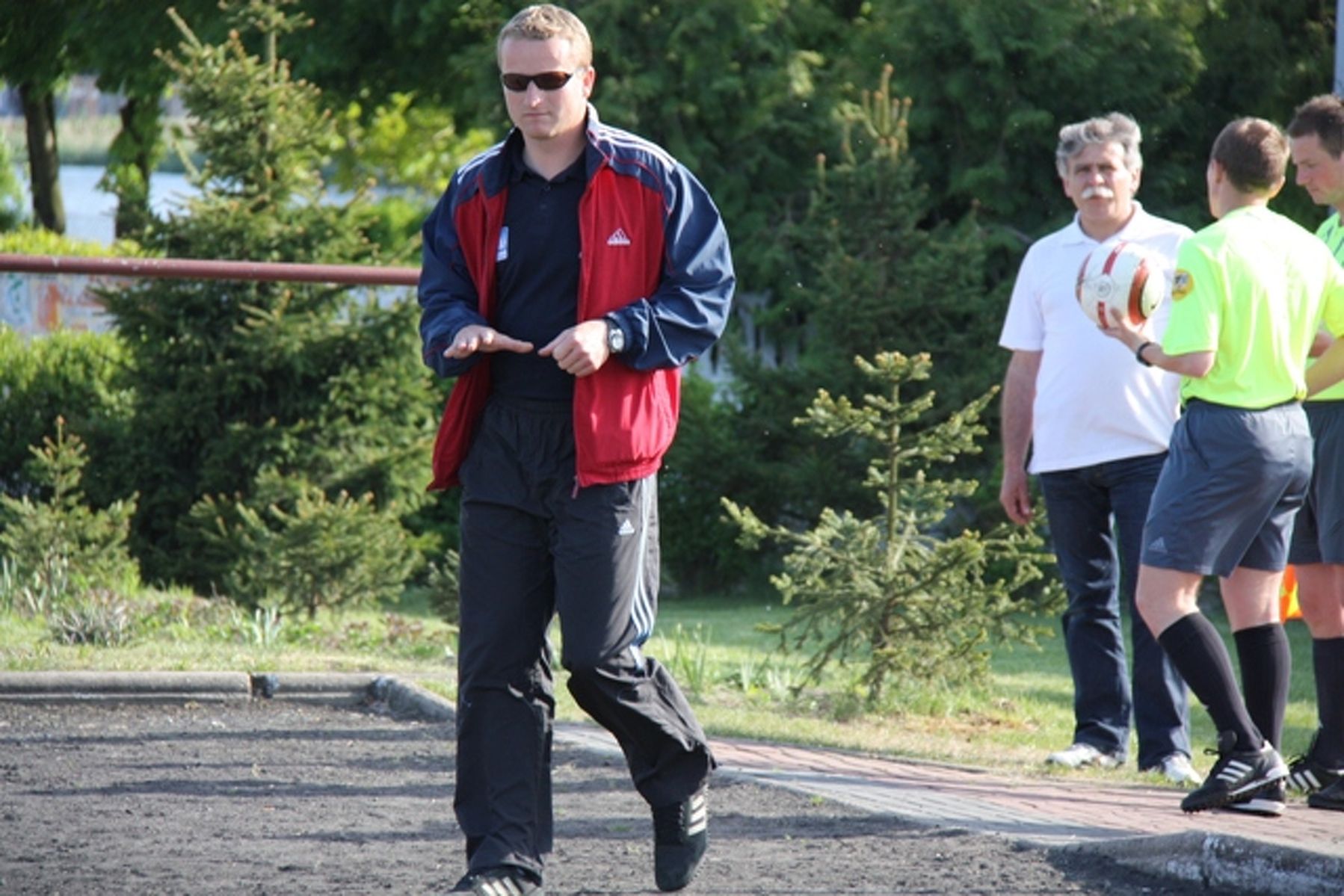 Trener Mariusz Niedziółka odmienił Vęgorię w końcówce sezonu. Fot. archiwum prywatne