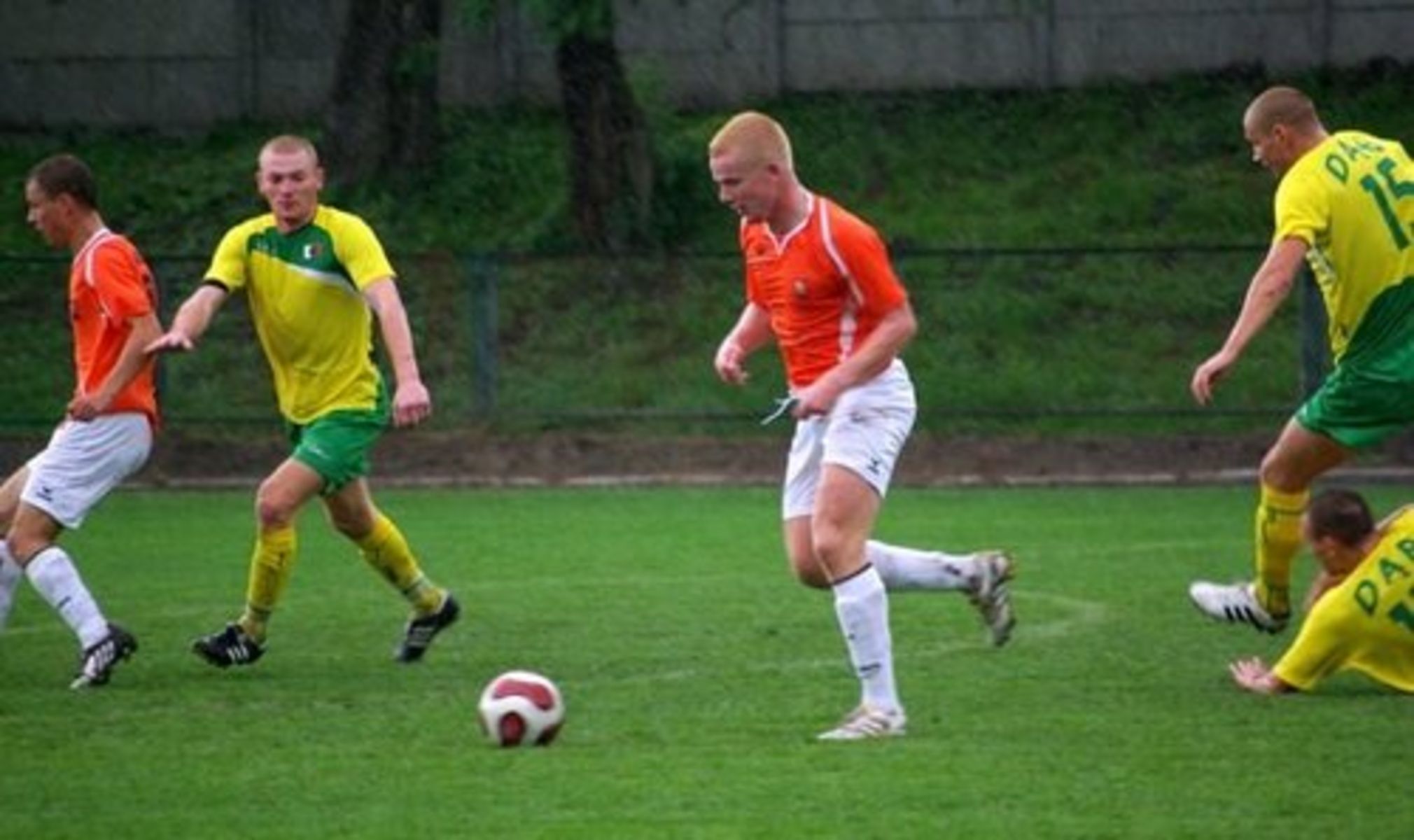 W minionym sezonie Kamil Graczyk strzelił w barwach Concordii Elbląg 14 bramek. Fot. Concordia Elbląg