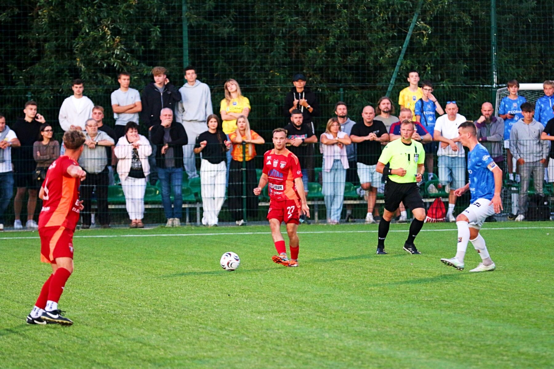 Start Nidzica zremisował 1:1 w Olsztynie z Naki. Fot. Emil Marecki