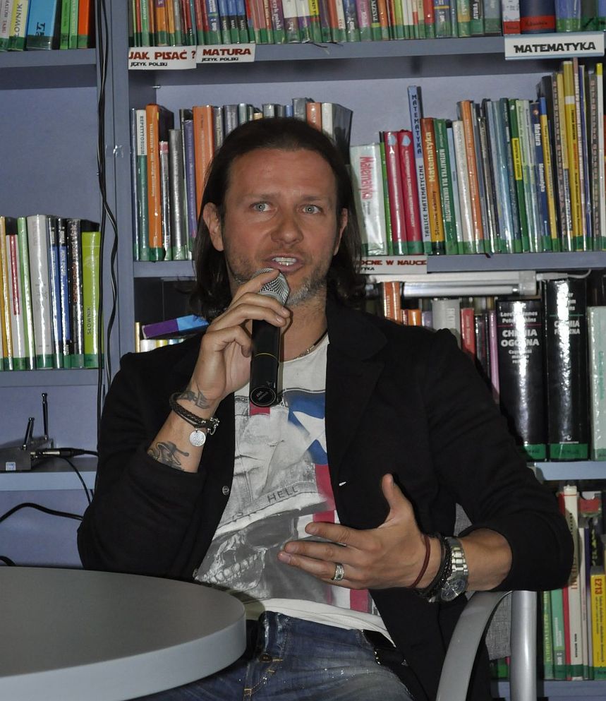 Radosłam Majdan promował swoją książkę, fot. Emil Marecki