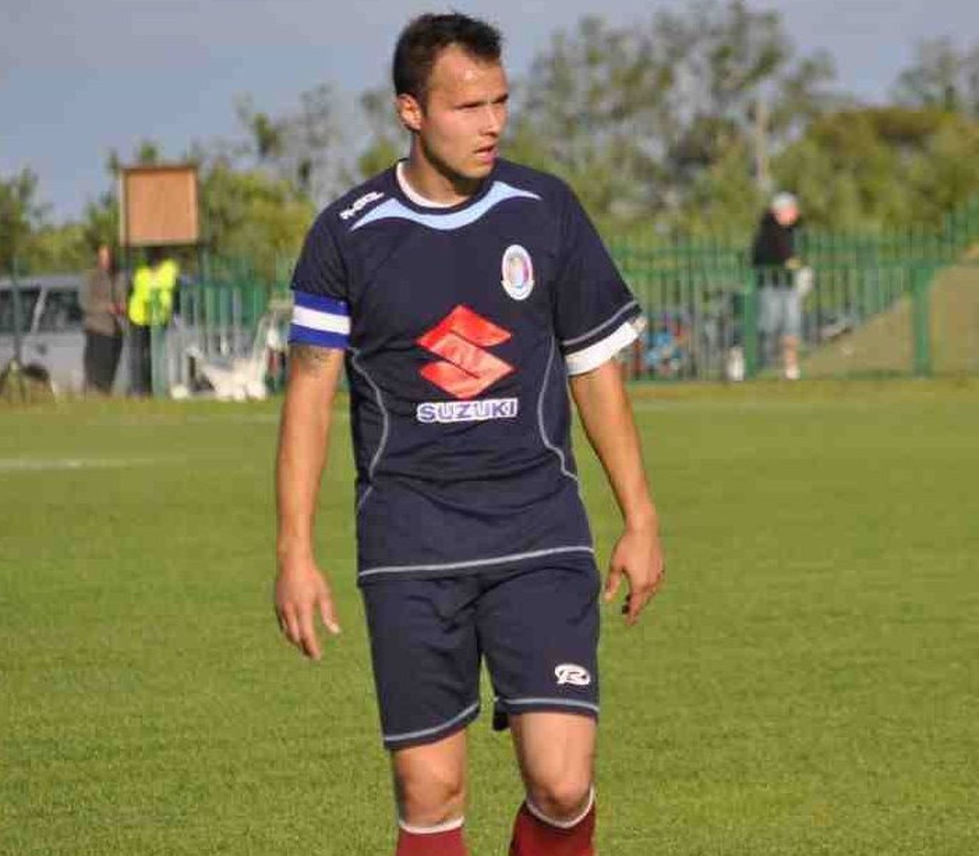 Marcin Łukaszewski od następnego sezonu będzie miał za zadanie strzelanie bramek dla Pisy Barczewo. Fot. Emil Marecki