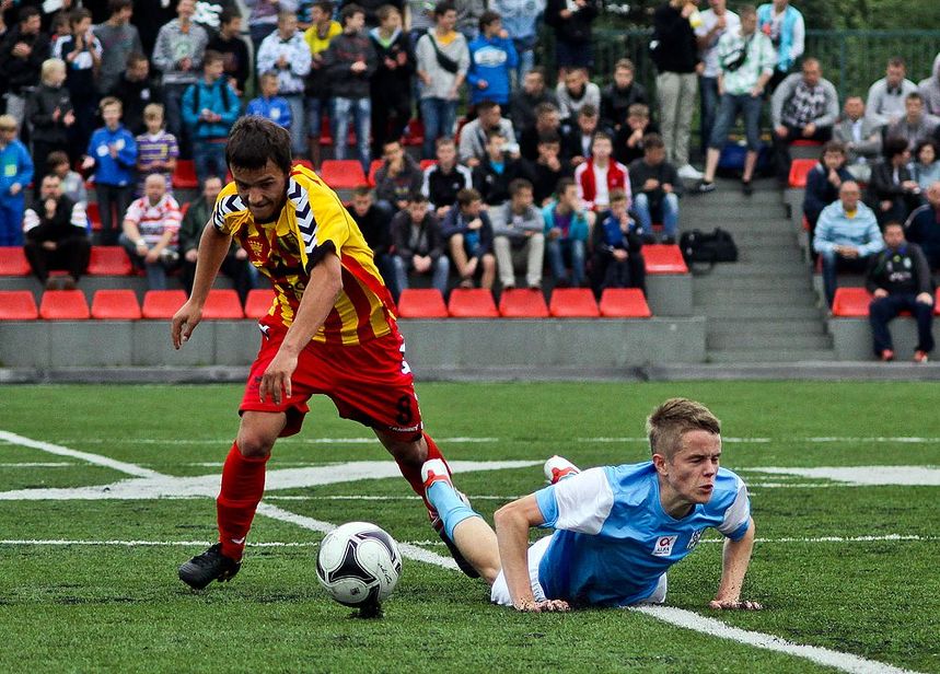 Piłkarze Stomilu Olsztyn przegrali 0:2. Zdjęcie jest ilustracją do tekstu. Fot. Artur Szczepański