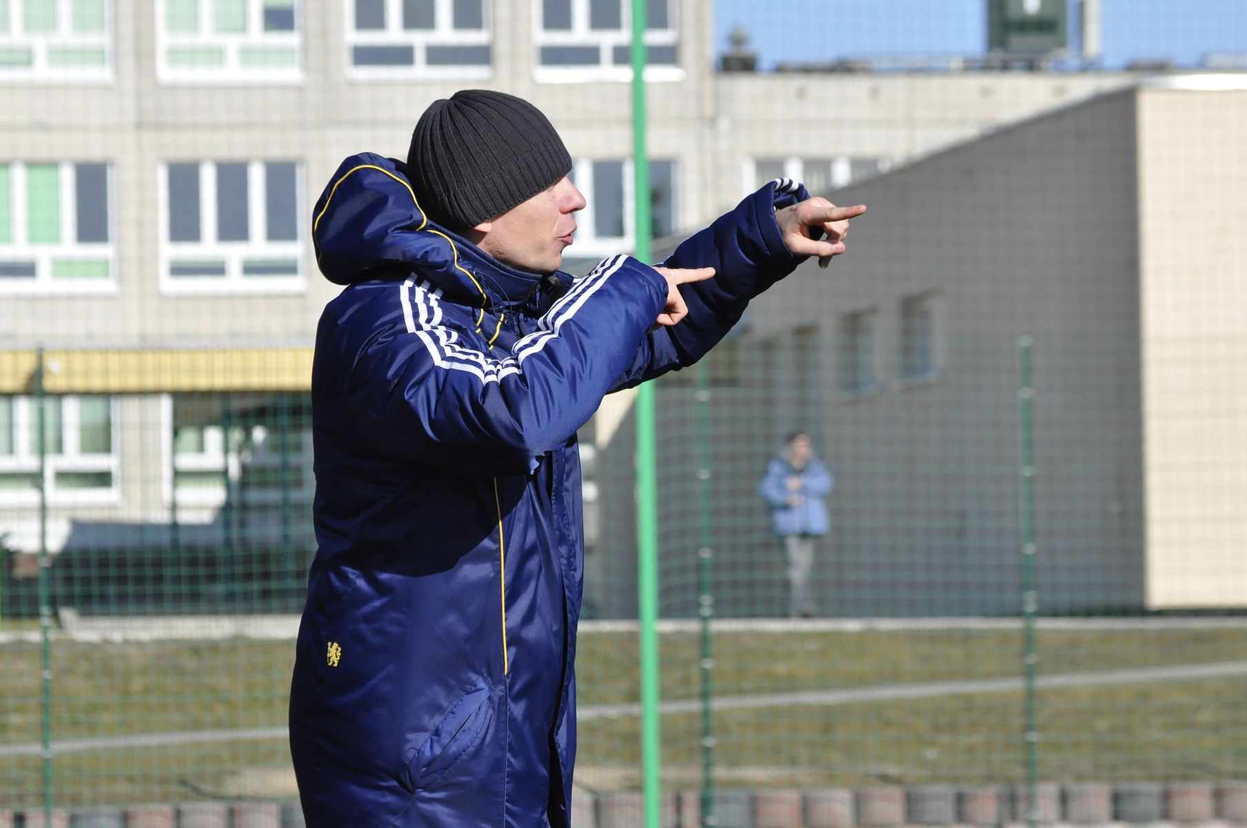 Krzysztof Machiński, były trener Huraganu. Fot. em