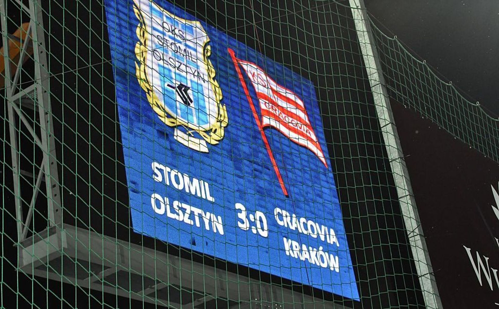 Stomil wygrał 3:0 z Cracovią. Fot. Emil Marecki