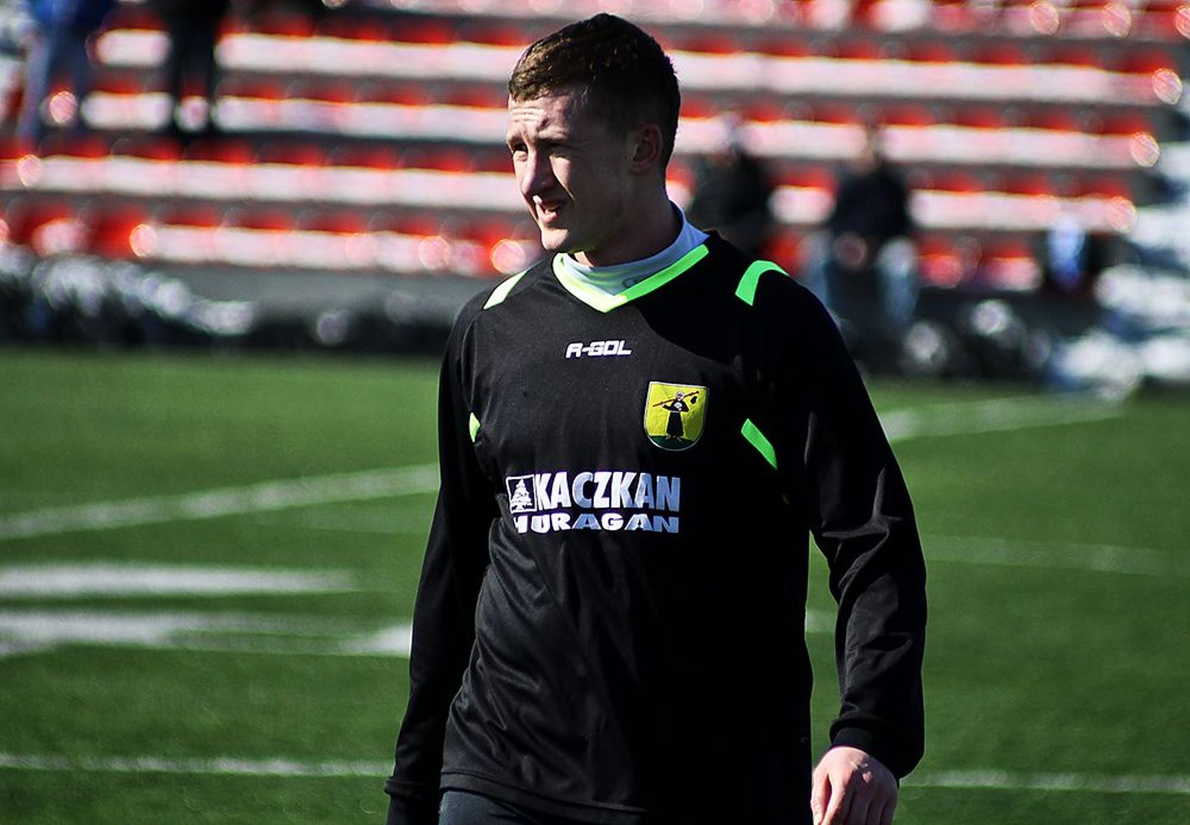Jedną z bramek strzelił Krzysztof Filipek. Fot. Artur Szczepański