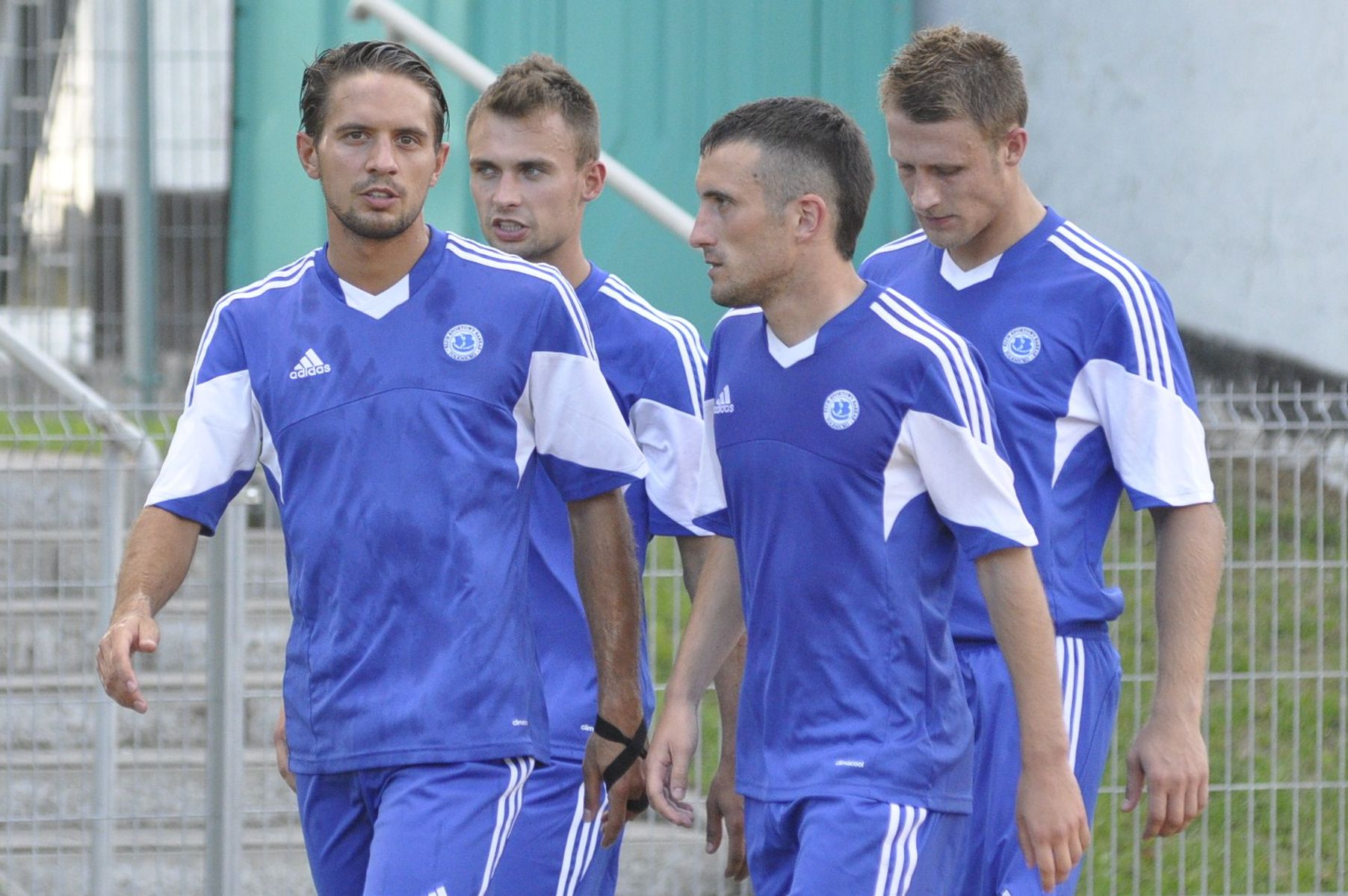 Karol Styś (z lewej) i spółka przegrali w środę po raz pierwszy od października ubiegłego roku. Fot. Łukasz Szymański 