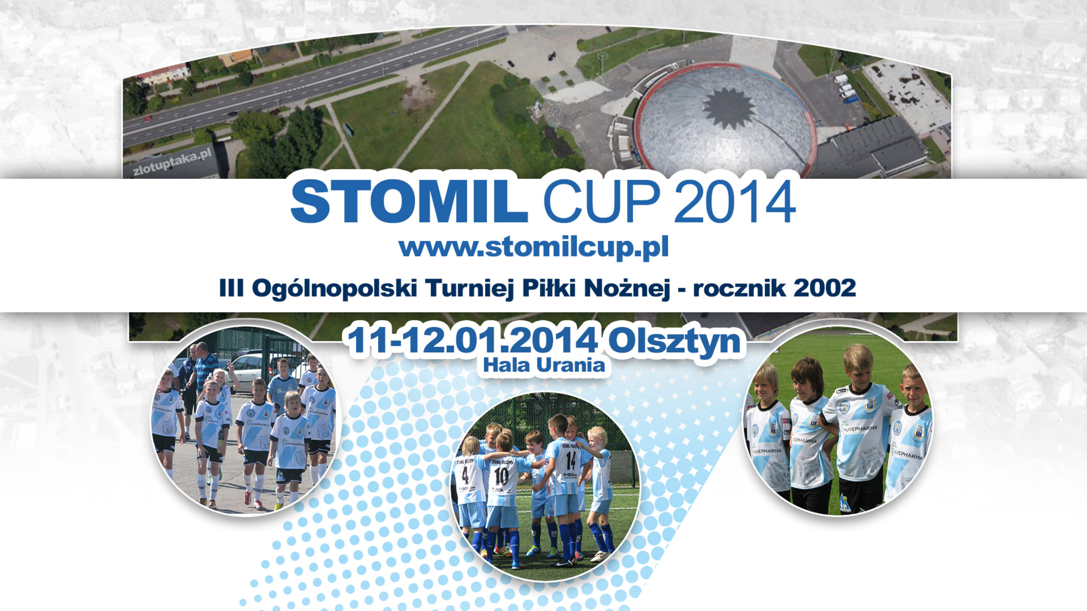 Tak prezentuje się plakat turnieju! Fot. www.stomilcup.pl