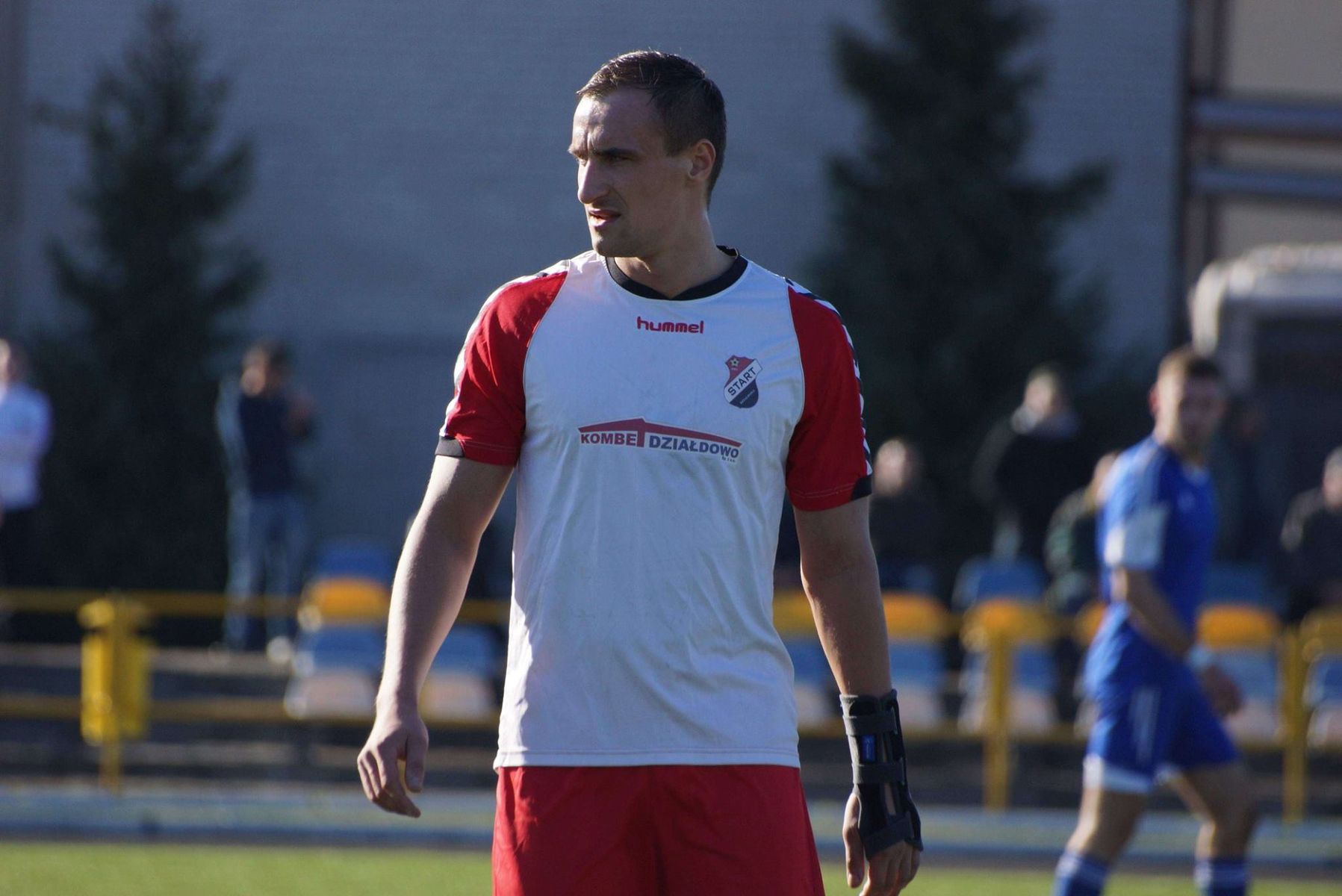 Tomasz Chadzyński wierzy w zwycięstwo swoje drużyny nie tylko w Mońkach ale również w całych rozgrywkach. Fot. Dariusz Budziński