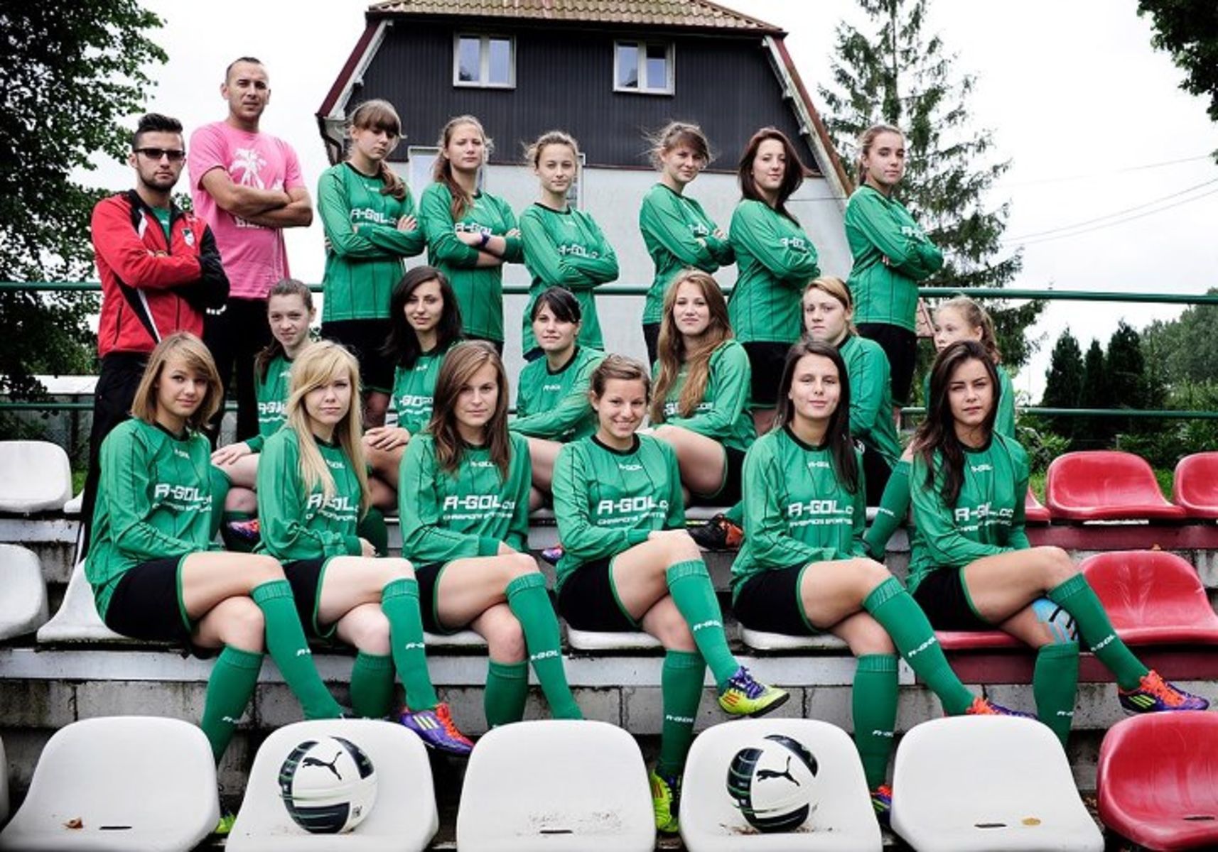 Atomówki Korsze zajmują aktualnie fotel lidera III ligi kobiet. Fot: Damian Lemański