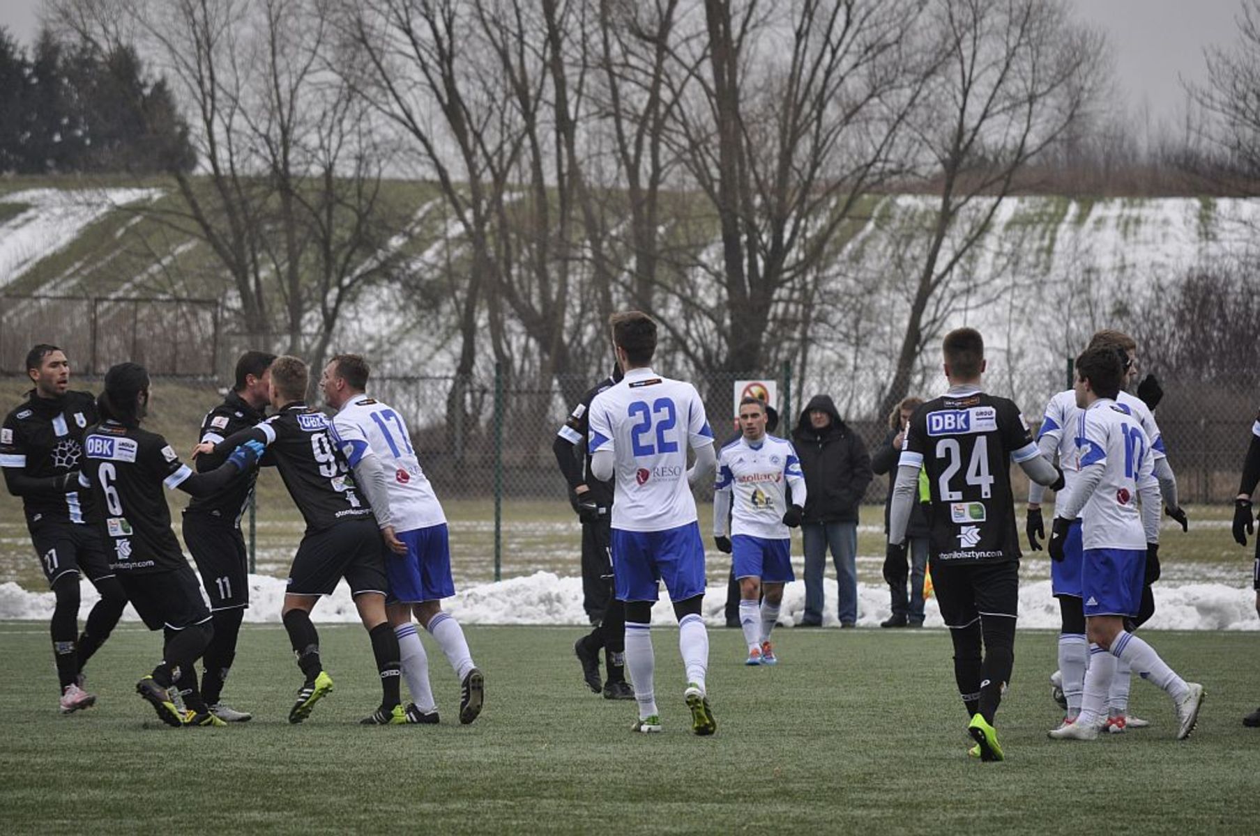 Wigry Suwałki wygrały 1:0 ze Stomilem Olsztyn. Fot. Emil Marecki