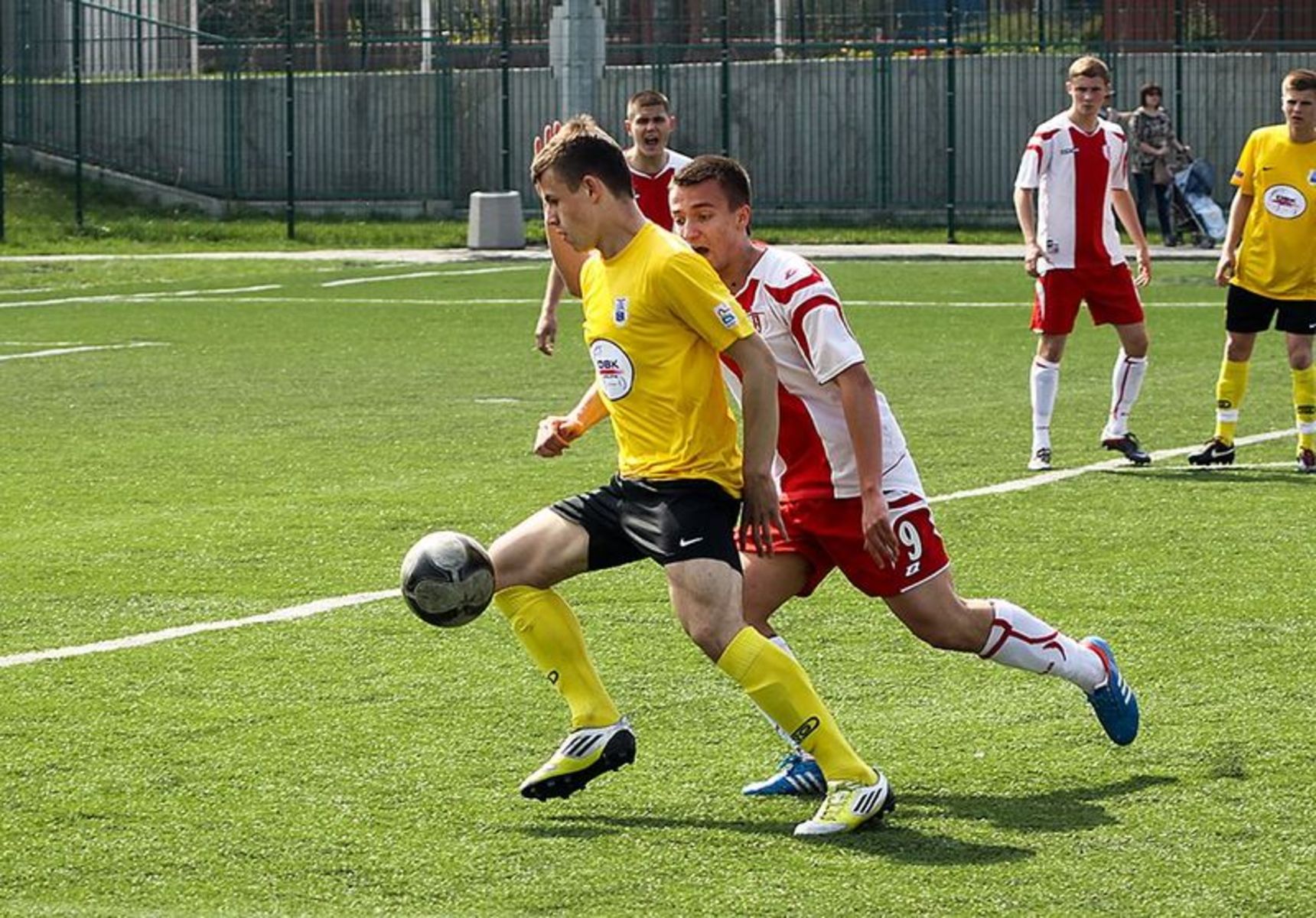 Paweł Tomkiewcz(na zdjęciu), który jest wypożyczony ze Stomilu jest mocnym punktem drużyny z Korsz