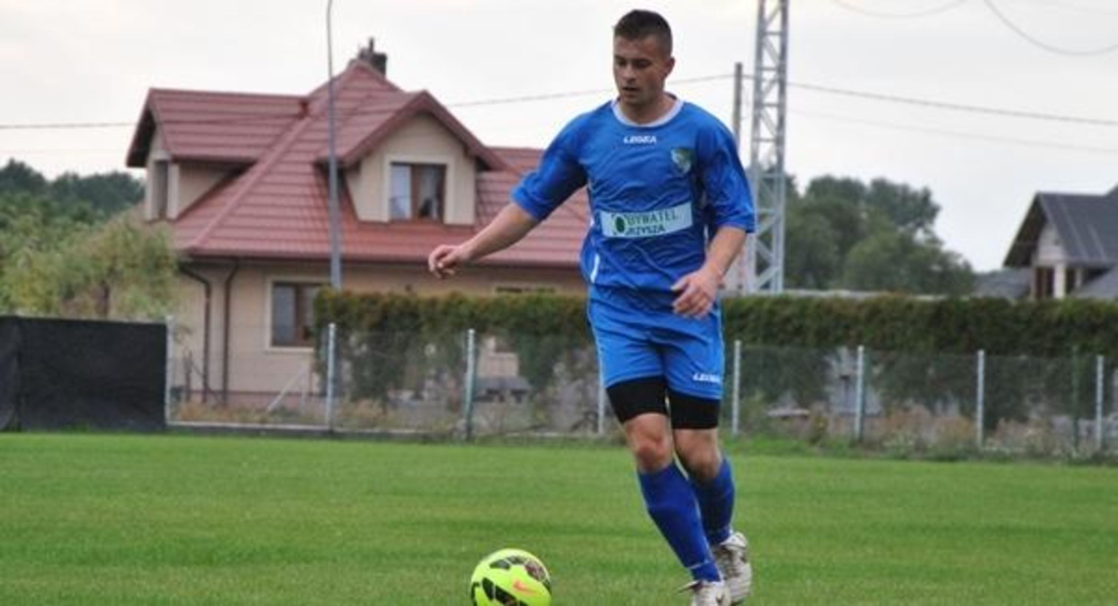 Tomasz Boguszewski wypożyczony do Śniardw z Pojezierza Prostki ma na koncie ponad 40 spotkań w III lidze w Mazurze Ełk. Fot. Archiwum 