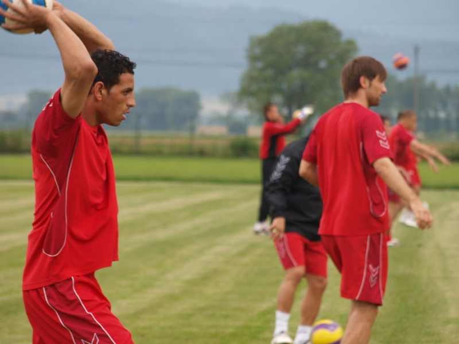 Pierwszym egipskim piłkarzem w barwach Drwęcy był Mohammed Eid Abdel Wahab, obecnie gracz III-ligowej Pogoni Siedlce. Fot. korona-kielce.pl