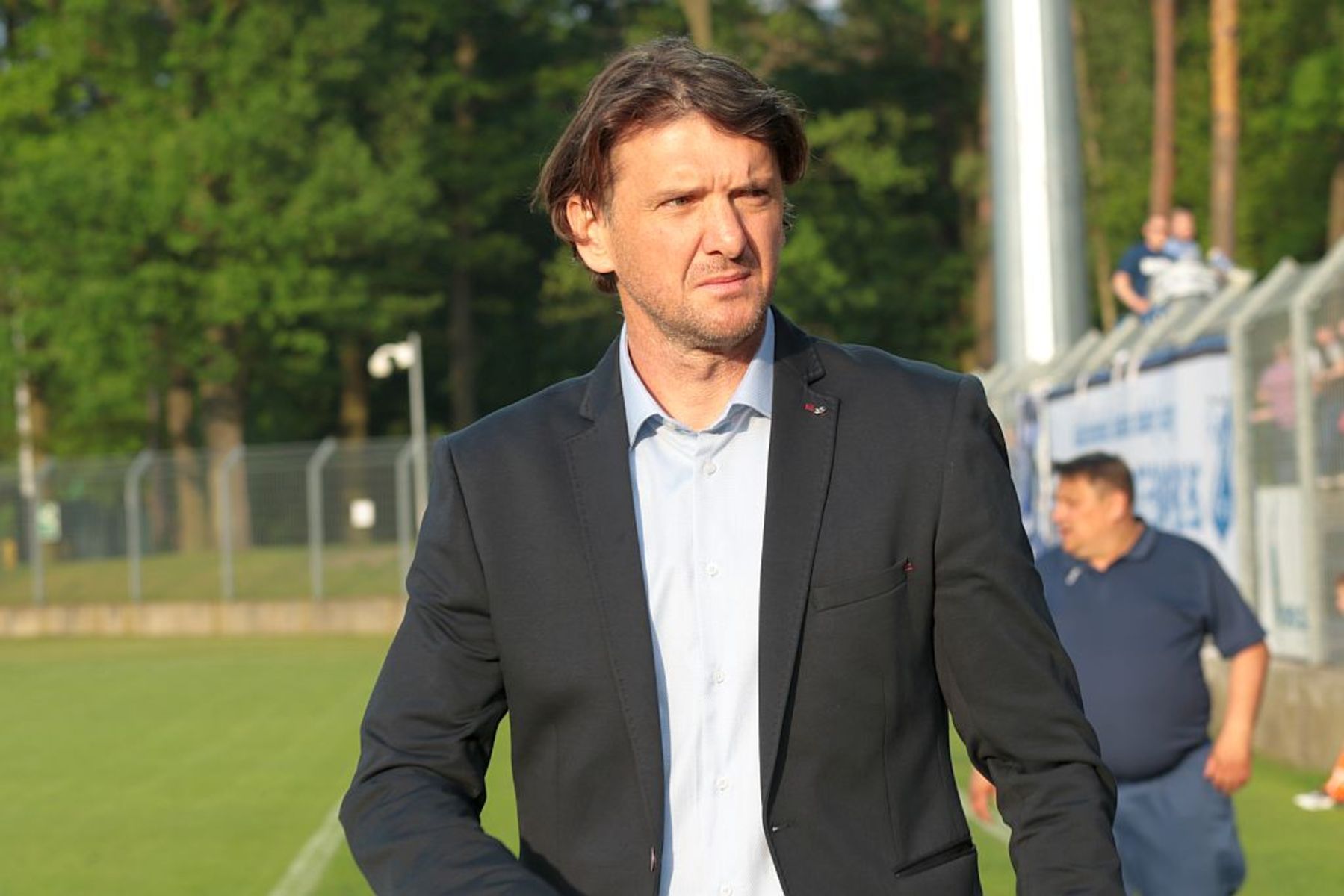 Mirosław Dymek nie jest już trenerem MKS-u Ełk. Fot. Emil Marecki