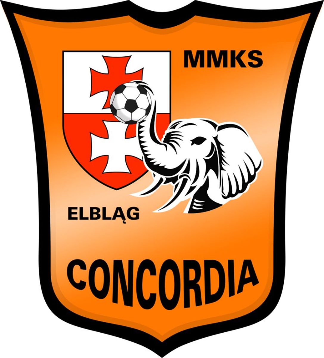 Concordia Elbląg ma nowy herb. Fot. facebook.com/MMKS-Concordia-Elbląg-1650956751793423/