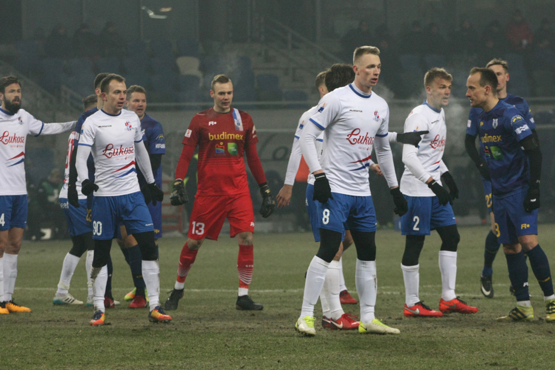 Stomil przegrał 0:1 z Podbeskidziem Bielsko-Biała. Fot. Paweł Piekutowski