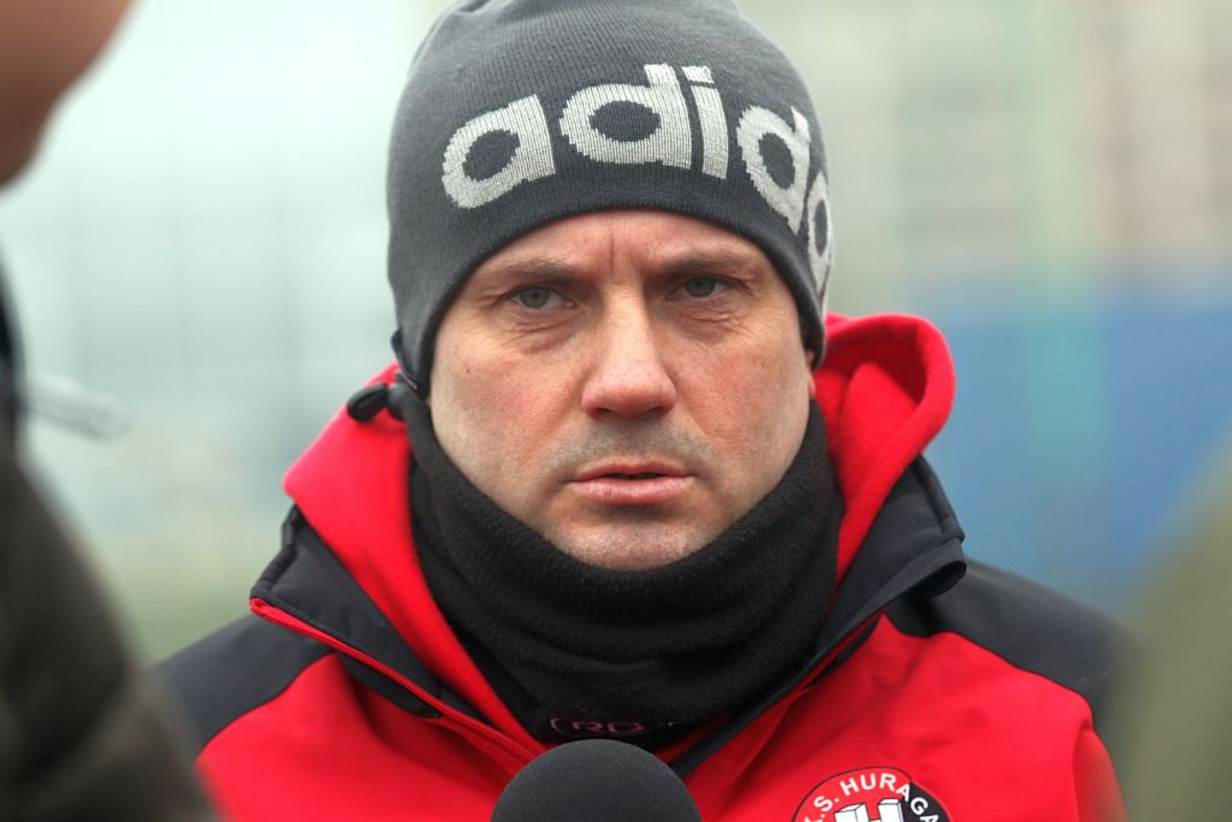 Czesław Żukowski, trener Kaczkana Huragan Morąg. Fot. Emil Marecki / sport.egit.pl