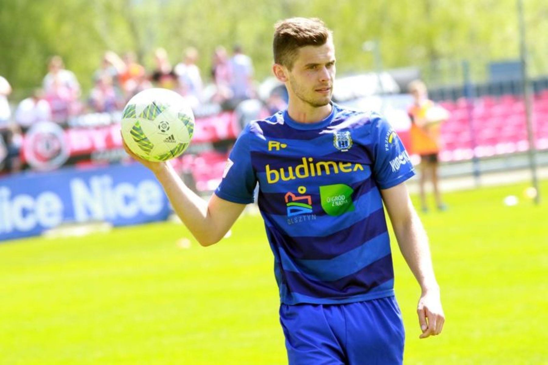 Igor Biedrzycki ma w CV także występy w I lidze w barwach Stomilu. Fot. Emil Marecki