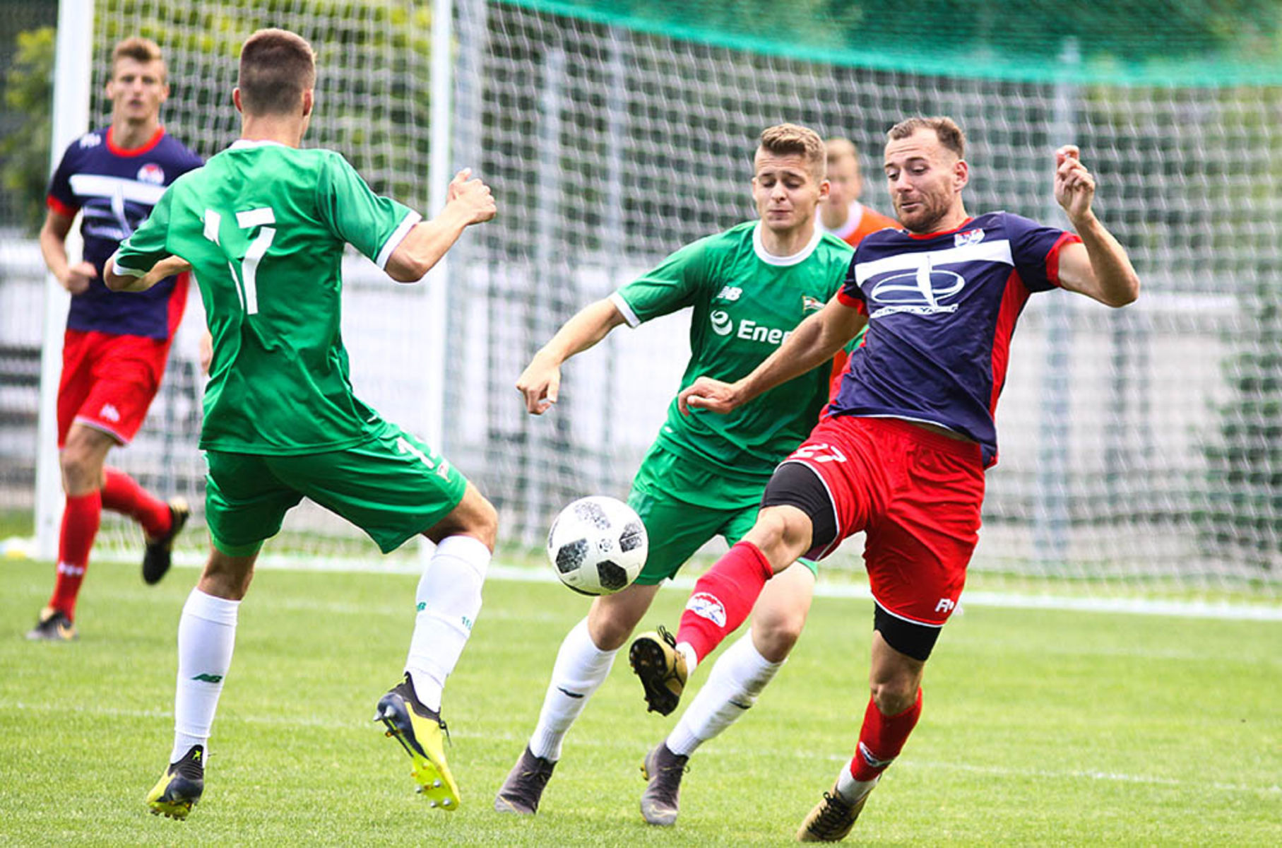 Sokół Ostróda wygrał 5:0 z Lechią II Gdańsk. Fot. Artur Szczepański
