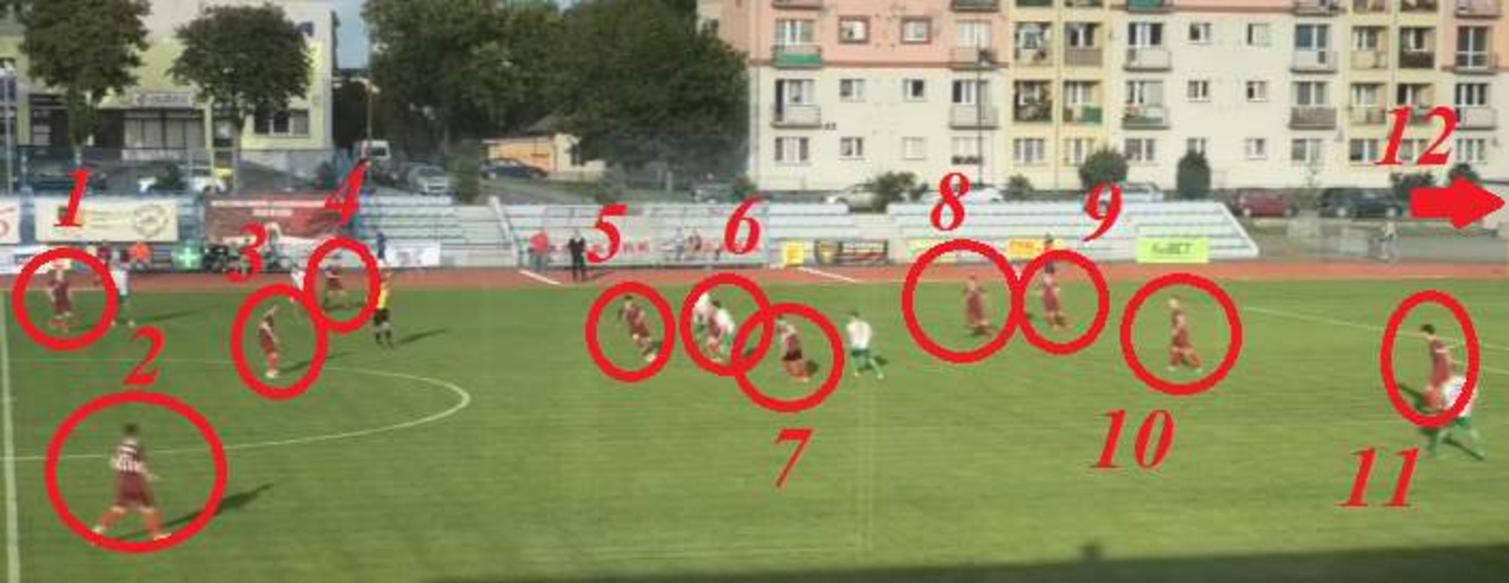 Mazur Ełk grał przez 40. sekund w dwunastu zawodników. Fot. Mazur Ełk facebook