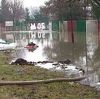 Stadion w Braniewie pod wodą!