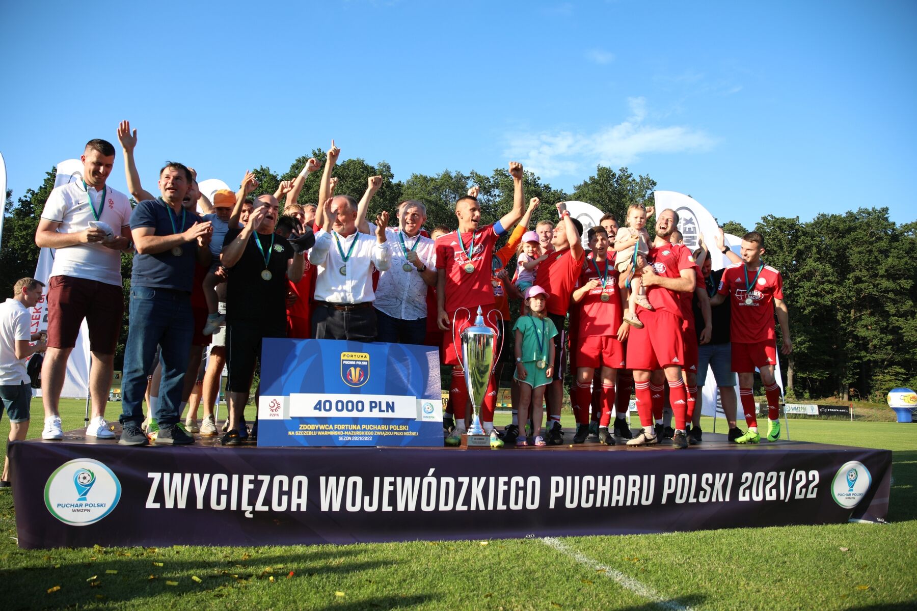 Ostatnią edycję Wojewódzkiego Pucharu Polski wygrał GKS Wikielec. Fot. Łukasz Kozłowski