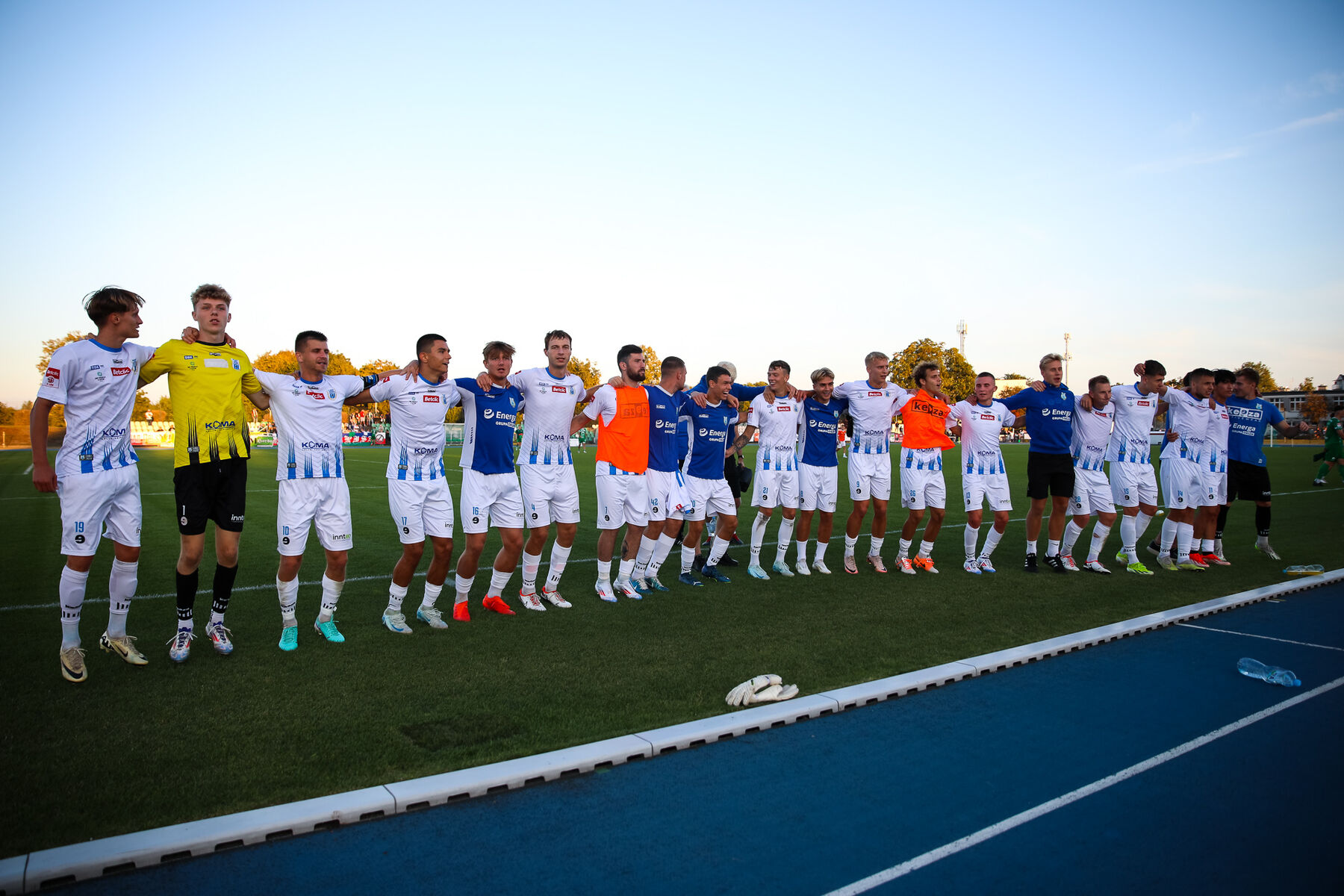 Stomil Olsztyn wygrał 4:3 w Mławie. Fot. Łukasz Kozłowski