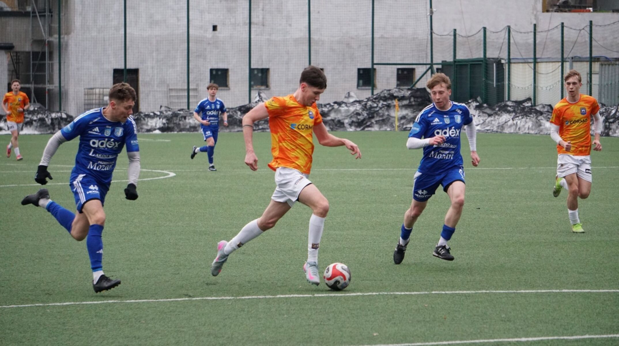 Naki Olsztyn wygrał 3:2 w Iławie. Fot. Mateusz Partyga