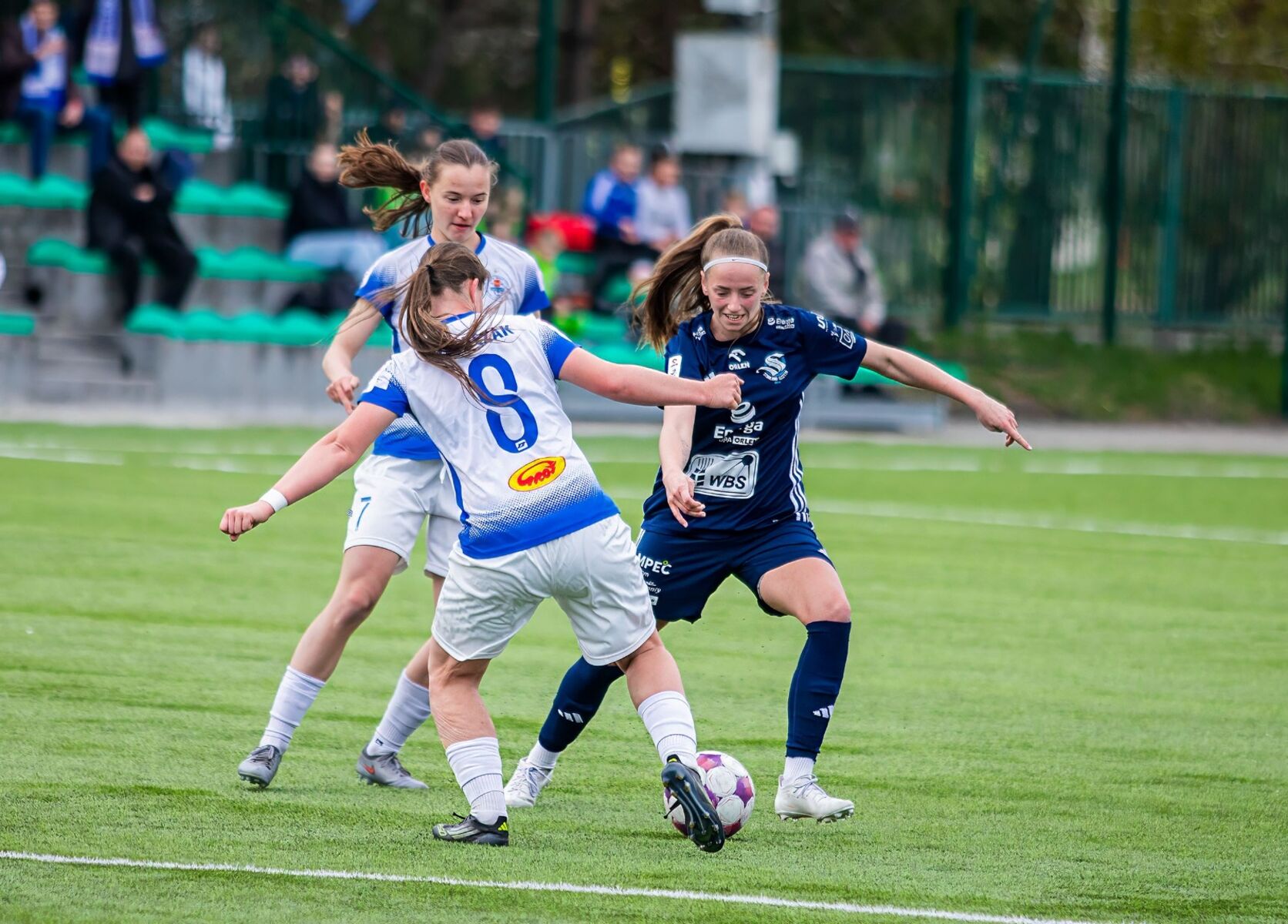 Stomilanki Olsztyn przegrały 1:2 z UKS-em SMS Łódź. Fot. Artur Szczepański