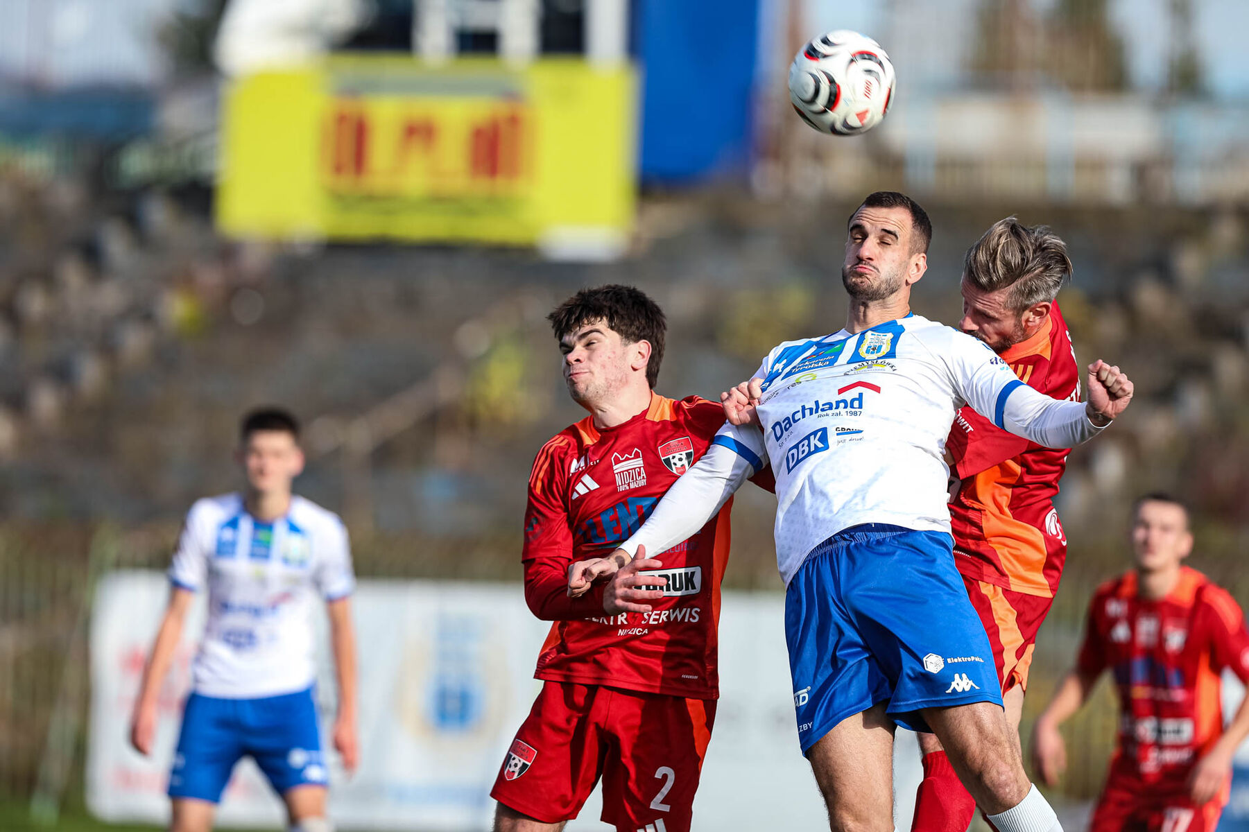 Stomil Olsztyn wygrał 3:1 ze Startem Nidzica. Fot. Łukasz Kozłowski