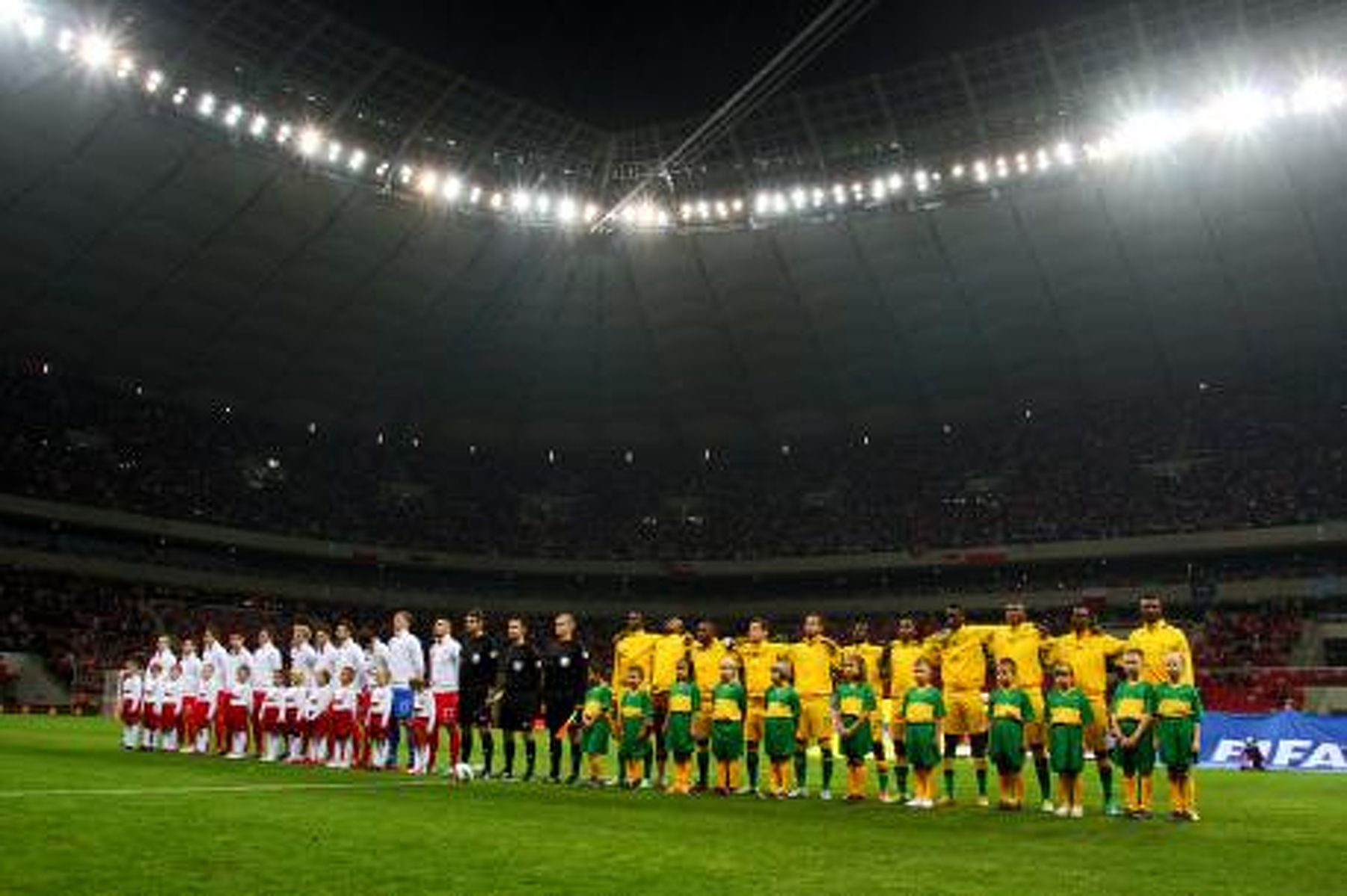 Nasza reprezentacja w ostatnim meczu na Stadionie Narodowym ograła 1:0 Republikę Południowej Afryki. Fot. pzpn.pl