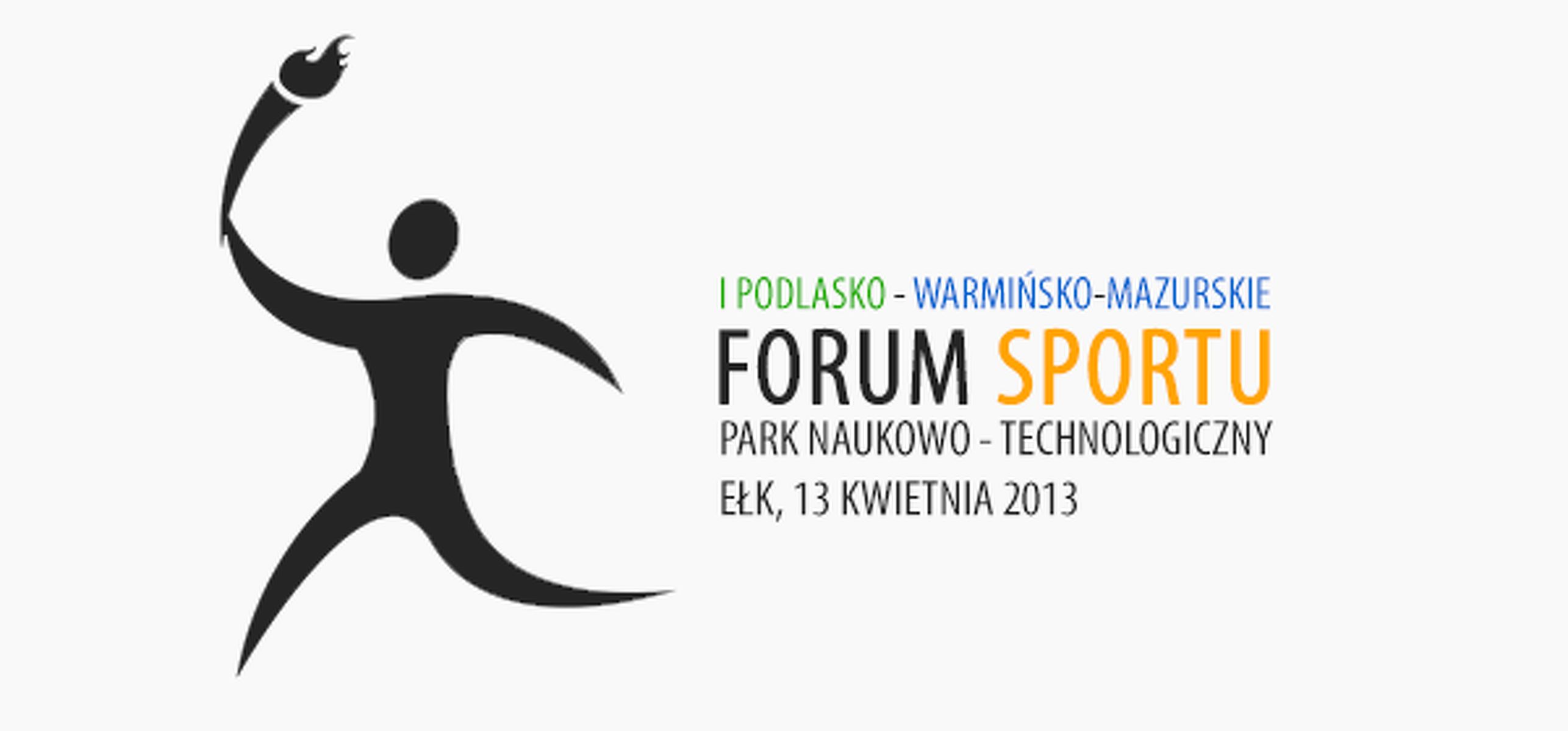 I Podlasko-Warmińsko-Mazurskie Forum Sportu. Rys. organizator