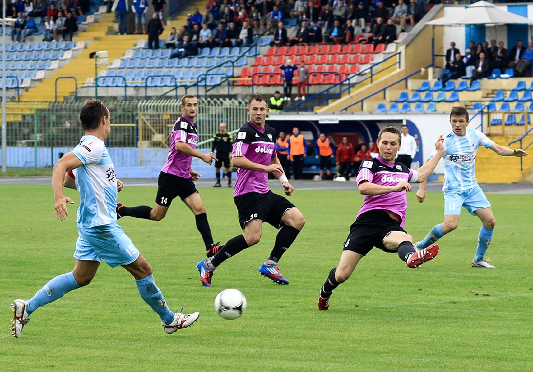 Piłkarze Stomilu Olsztyn zremisowali 1:1. Fot. Artur Szczepański