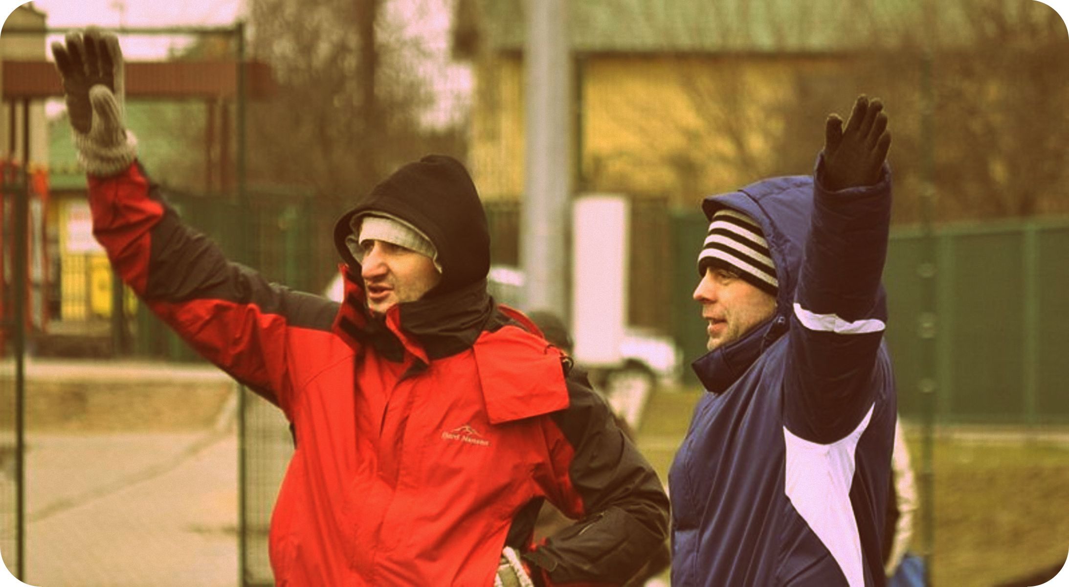 Grzegorz Żytkiewicz, na zdjęciu z Michałem Alancewiczem (z prawej). Fot. Emil Marecki